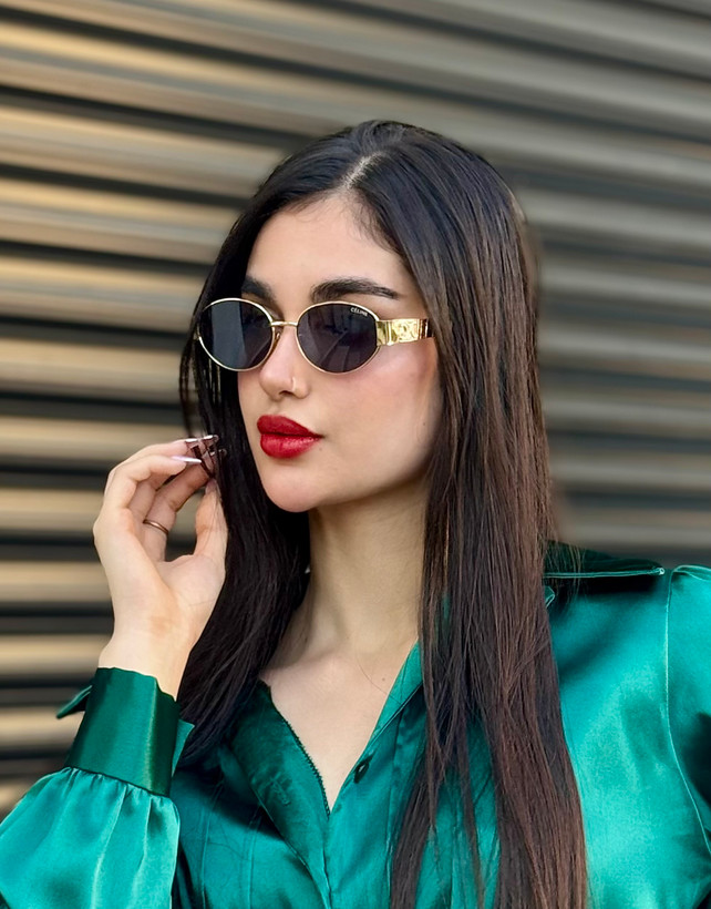 خرید عینک آفتابی سلین بیضی زنانه و مردانه UV400