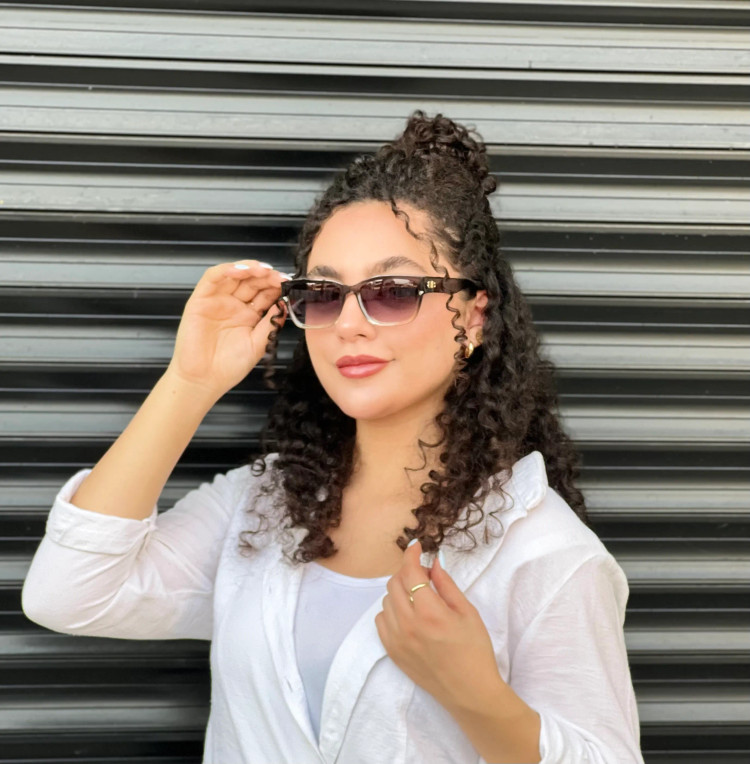 خرید عینک آفتابی بالنسیگا زنانه Balenciaga مربع UV400