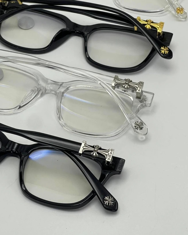 خرید عینک بلوکات کروم هارتز Chrome Hearts زنانه و مردانه فریم مربع UV400