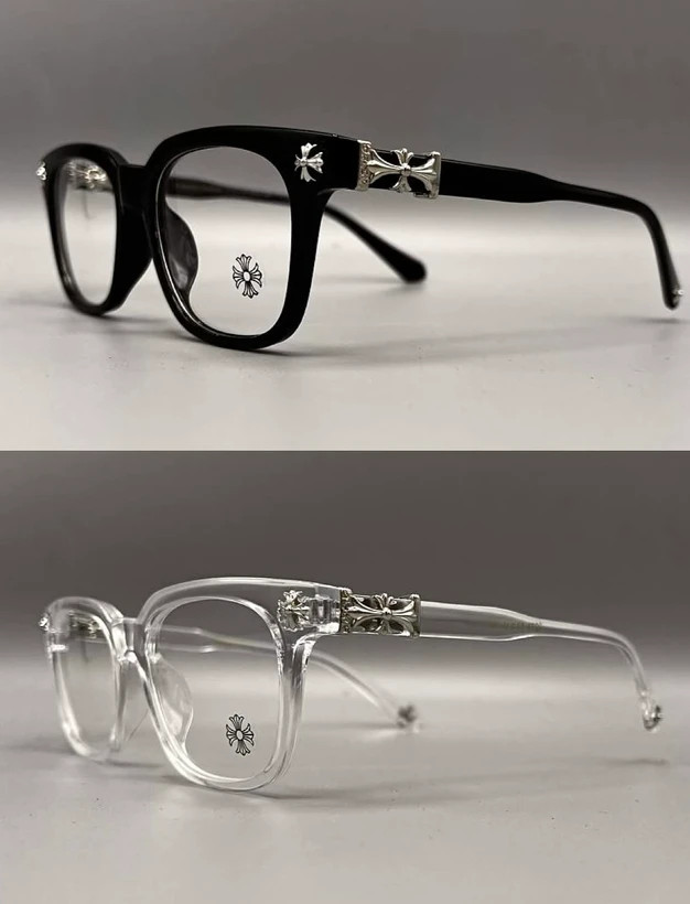 خرید عینک بلوکات کروم هارتز Chrome Hearts زنانه و مردانه فریم مربع UV400