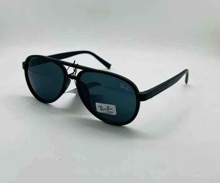 خرید عینک آفتابی مردانه ریبن Ray Ban مشکی فریم مربع UV400 شیک و کلاسیک
